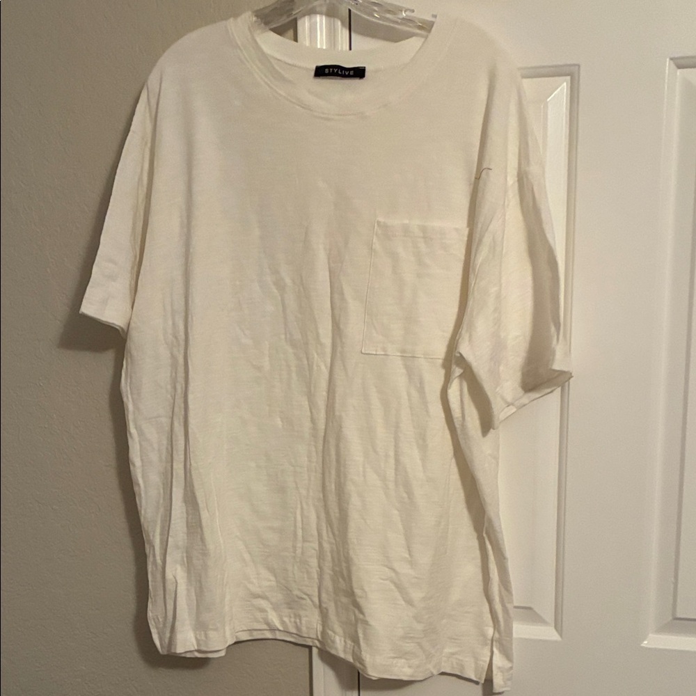 Stylish Off-White ladies  Tee